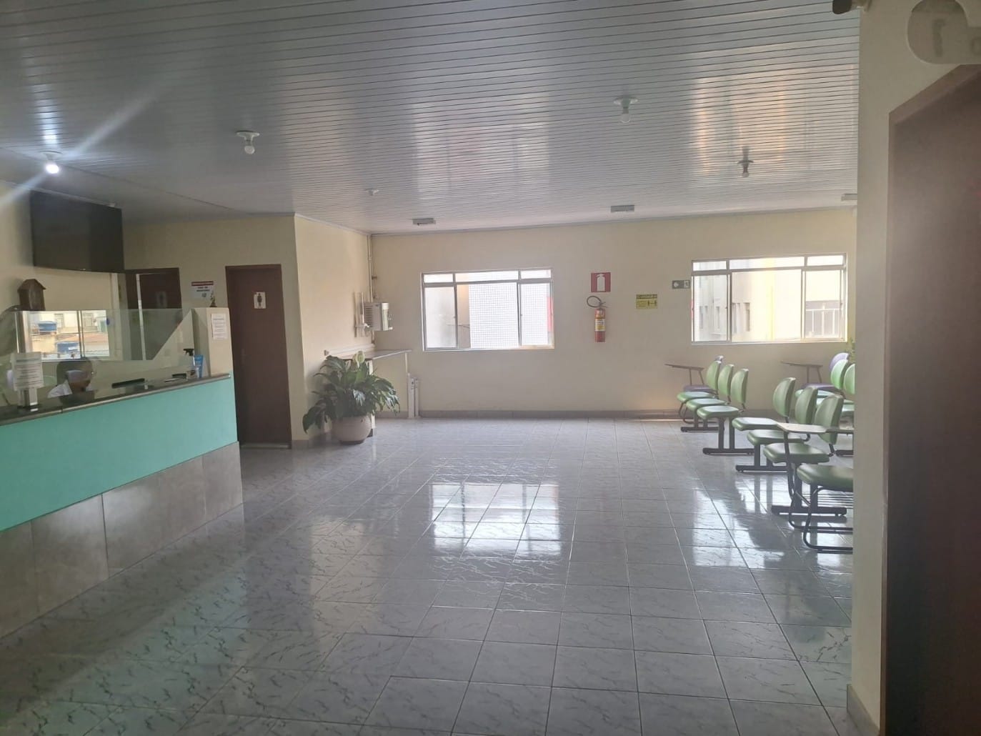 Área de recepção da clínica Innovar